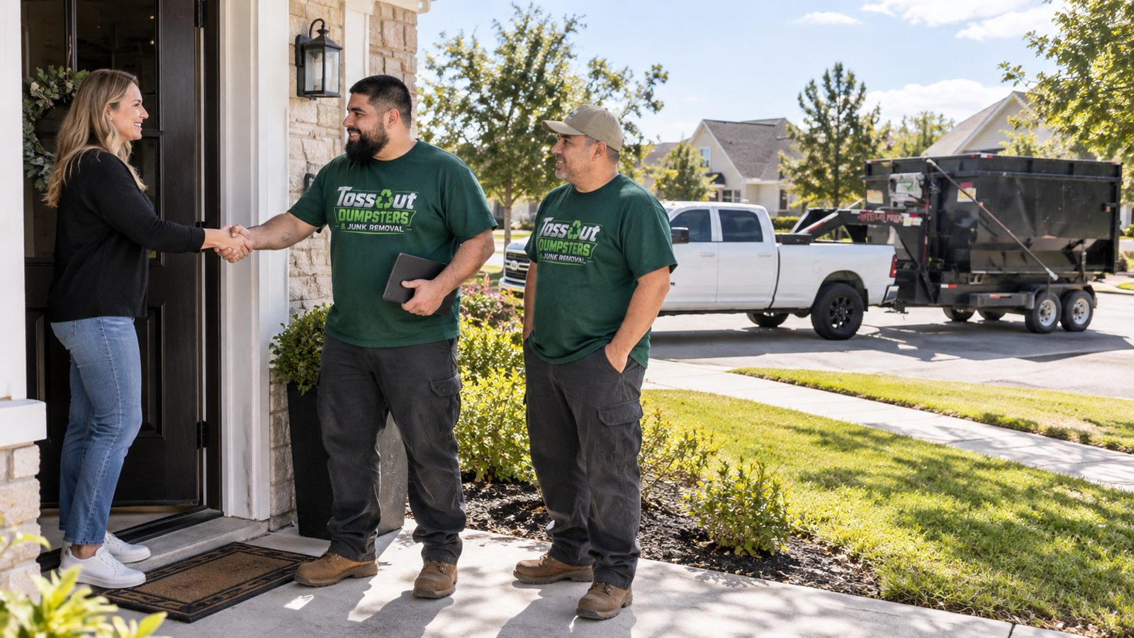 Toss Out Junk Removal crew