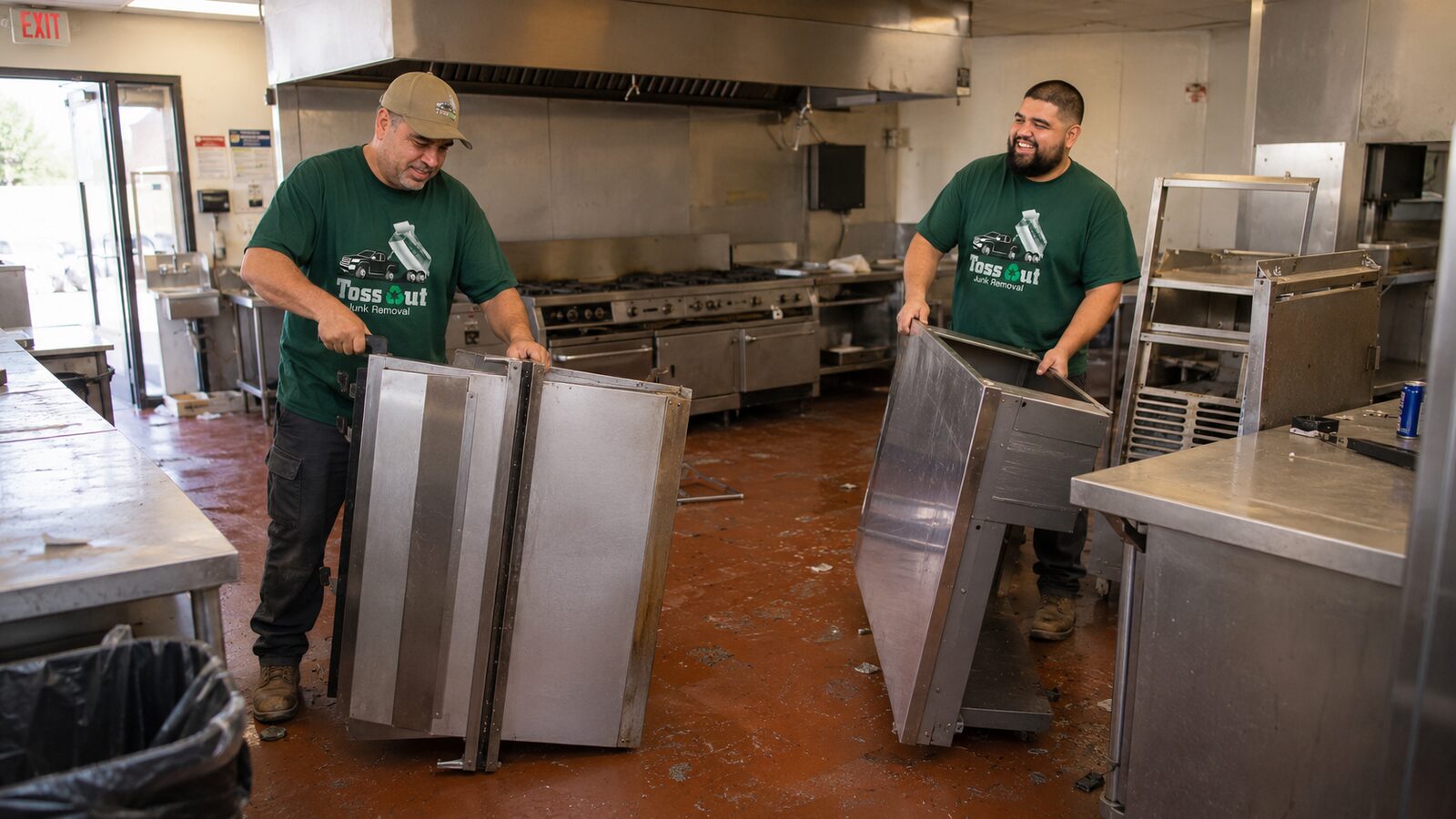 Toss Out Junk Removal crew in Stockton