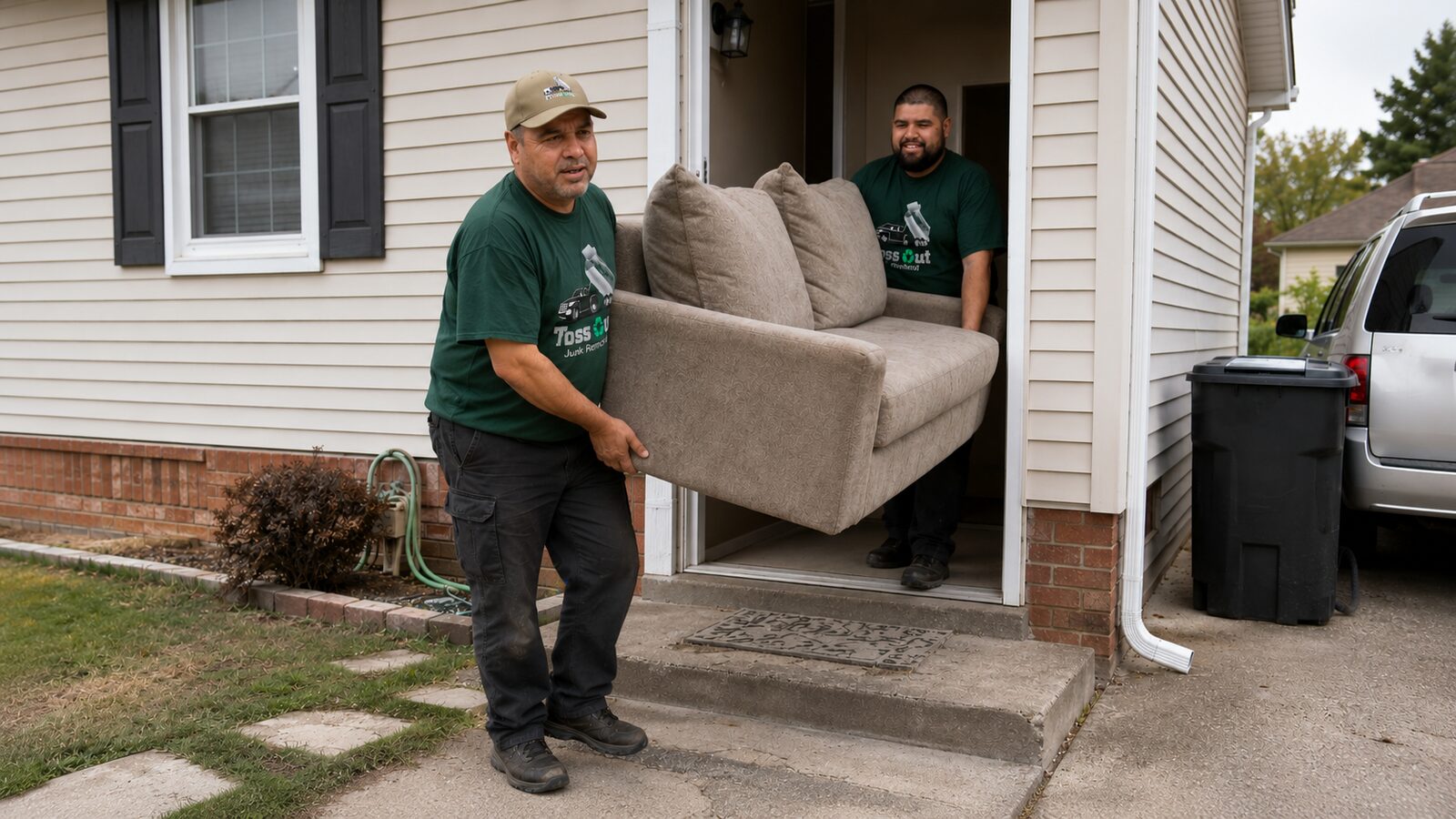Toss Out Junk Removal crew in Hughson