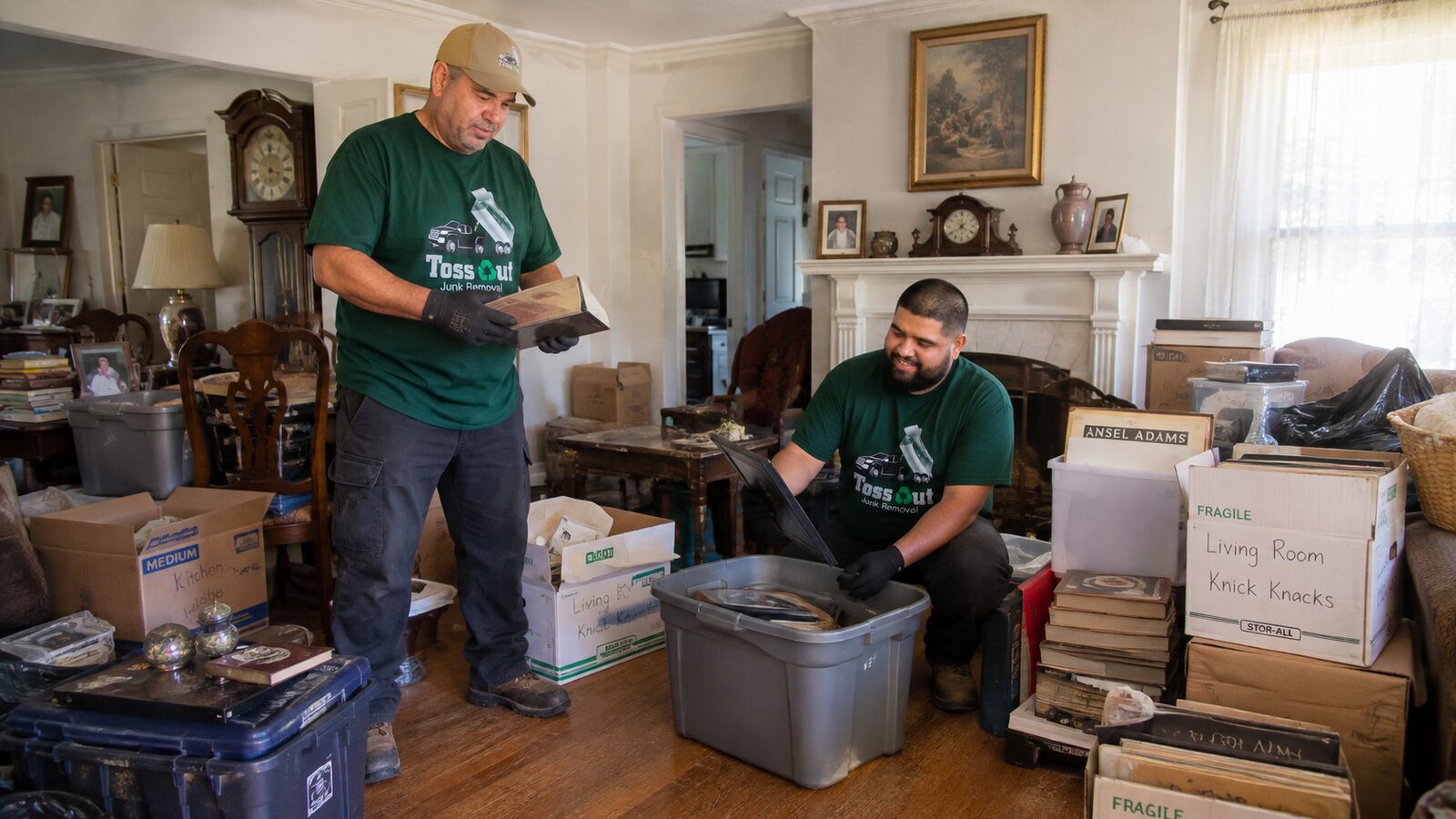 Toss Out Junk Removal crew in Copperopolis